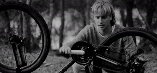 Man Needs Biking Repair GIF