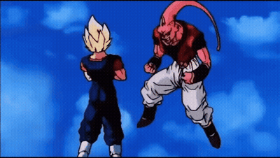 Man Next To Man With Pink Tail GIF