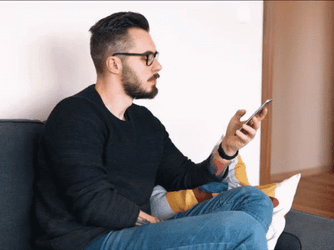 Man Nod Of Approval GIF