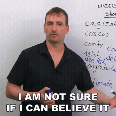 Man Not Sure If He Can Believe It At Whiteboard GIF