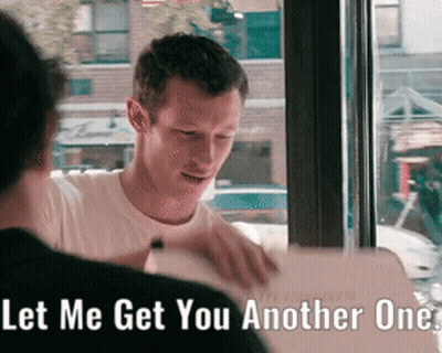 Man Offering Another Drink GIF