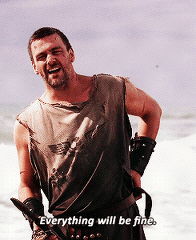 Man On Beach Saying Everything Will Be Fine GIF