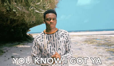 Man On Beach Saying You Know I Got Ya GIF