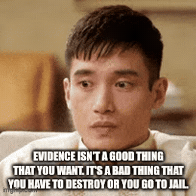 Man On Couch Evidence Isn't A Good Thing GIF