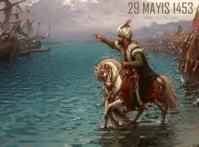 Man On Horse 29 Mayis 1453 GIF