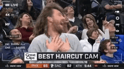Man On Mullet Best Haircut Cam GIF