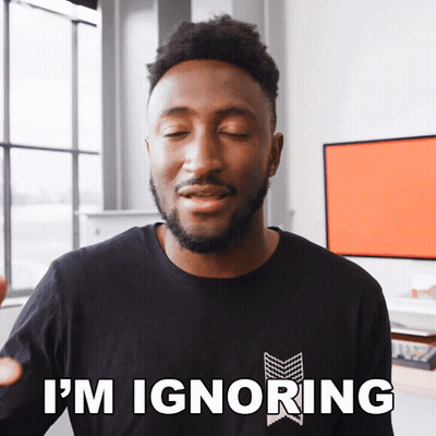 Man On Phone May Stir Panic And Anxiety GIF