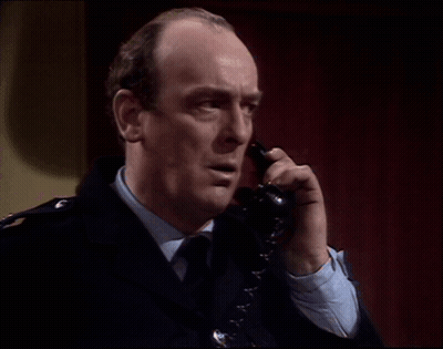 Man On Phone Saying Oh That's Not Nice GIF
