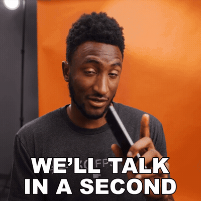 Man On Phone Says We'll Talk In Second GIF