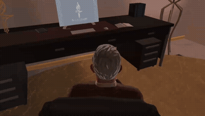 Man On Ping Pong Table Saying Not Available GIF