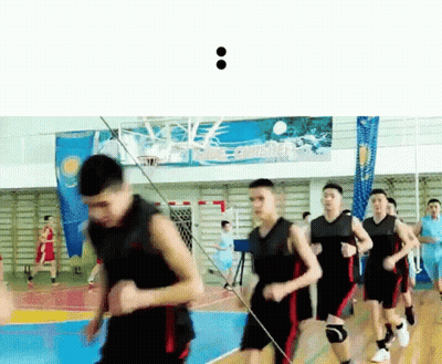 Man On Pole In Ocean With Eitb.eus GIF