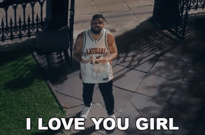 Man On Sidewalk Saying I Love You Girl GIF