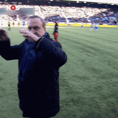 Man On Soccer Field Before Nos Sign GIF