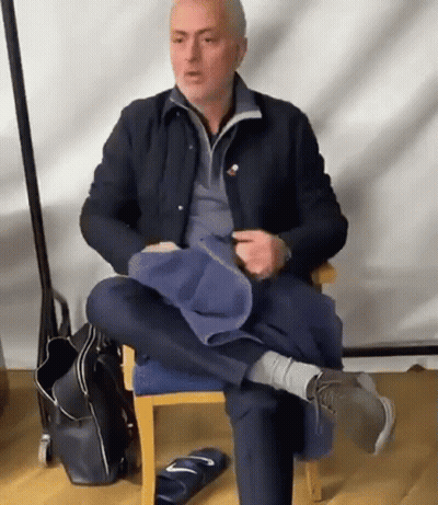 Man On Soccer Field Good Night Mourinistas GIF