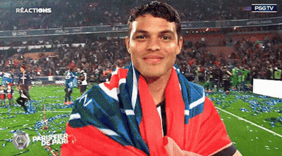 Man On Soccer Field Saying Reactions GIF