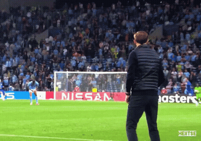 Man On Soccer Field With Nissan Banner GIF