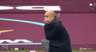 Man On Soccer Sidelines 1-1 GIF