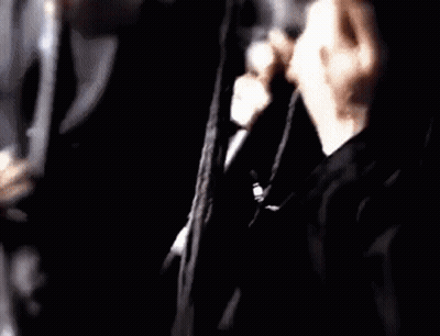 Man On Stage In Front Of Concert Crowd GIF