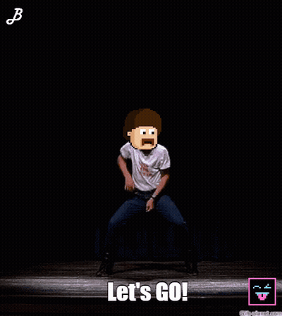 Man On Stage Let's Go GIF
