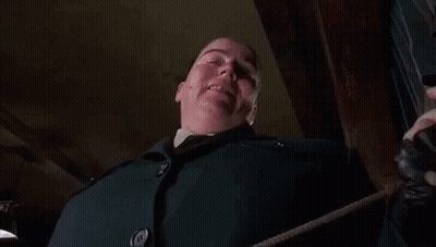 Man On Stage With Eat It Words GIF