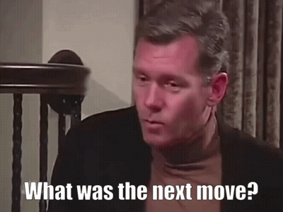 Man On Staircase What Was The Next Move? GIF