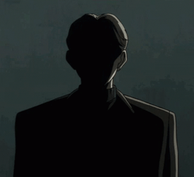 Man On Suit Silhouette GIF