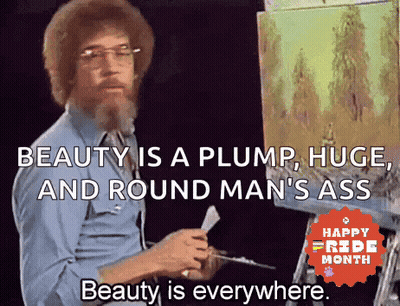 Man Painting Picture Beauty Is Everywhere GIF