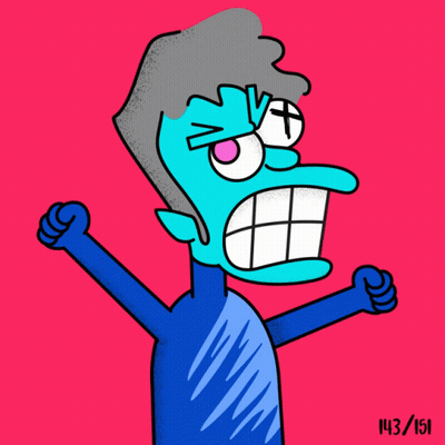 Man Peeking Out Behind Rock Never Get Rid Of Me GIF