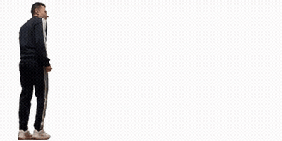 Man Performing Taekwondo Kick GIF