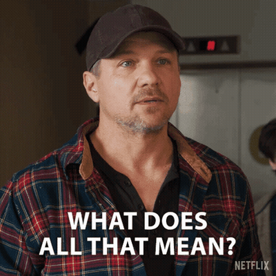 Man Plaid Shirt Cap What Does That Mean GIF