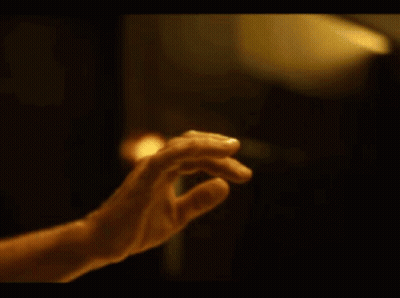 Man Playing Drums In Dark Room With Audience GIF