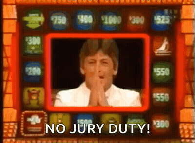 Man Playing Game No Jury Duty GIF