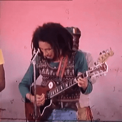 Man Playing Guitar And Singing GIF