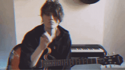 Man Playing Guitar And Singing GIF