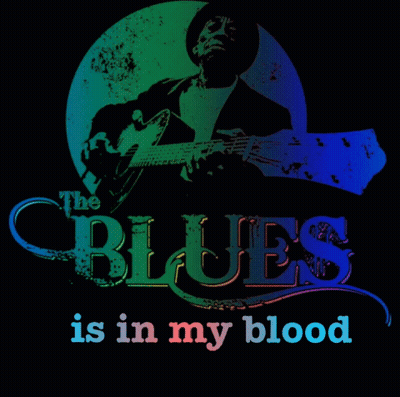 Man Playing Guitar Saying The Blues Is In My Blood GIF