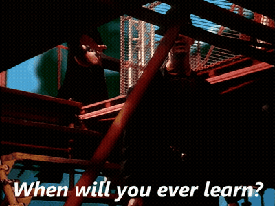 Man Playing Guitar When Will You Ever Learn GIF