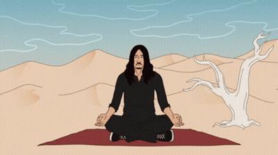 Man Playing Guitar You Just Want Mindless Generic Rock GIF