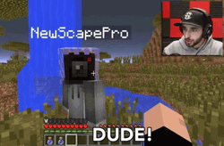 Man Playing Minecraft Suh Dude GIF