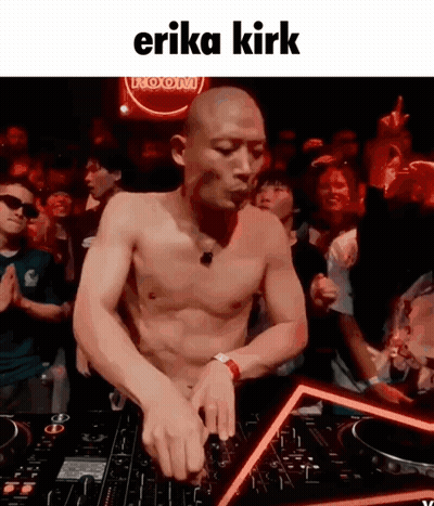 Man Playing Music Erika Kirk GIF