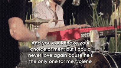 Man Playing Nord Stage Keyboard And Singing GIF