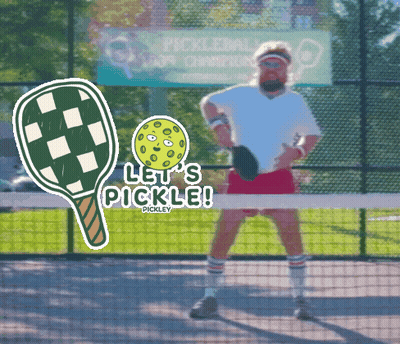 Man Playing Pickleball GIF