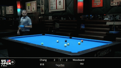 Man Playing Pool Scoreboard Chang 2 Woodward 781 GIF