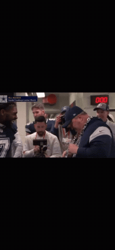 Man Playing Saxophone Near Airport Locker Sign GIF