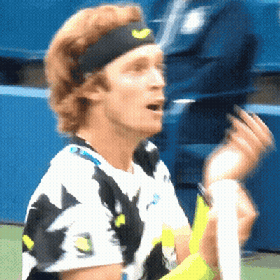 Man Playing Tennis Duty Free Sign GIF