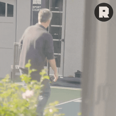 Man Playing Tennis GIF
