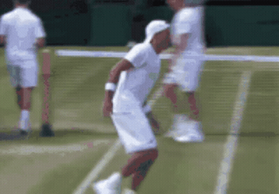 Man Playing Tennis GIF
