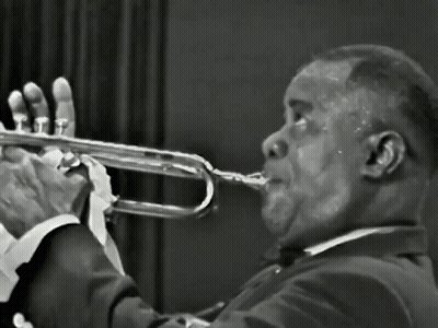 Man Playing Trumpet GIF