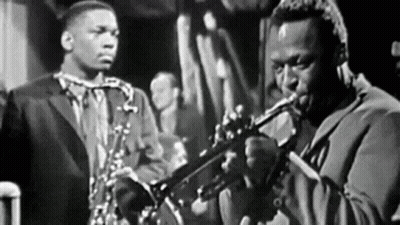 Man Playing Trumpet GIF