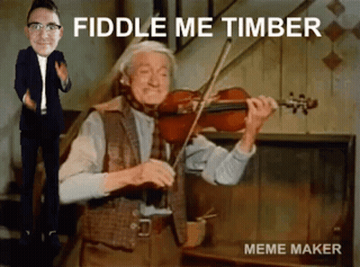 Man Playing Violin Fiddle Me Timber Meme Maker GIF