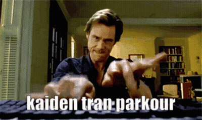 Man Pointing At Camera Kaiden Tran Parkour GIF